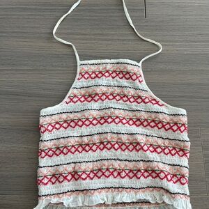 Knit tank top